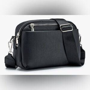 POIUGOYA | Multi-Pocket Crossbody Shoulder Bag Purse with Wide Strap | NWOT*NEW*